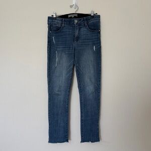 WIT & WISDOM Ab-Solution Luxe Touch High Waist Ankle Skinny Jeans